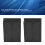 Caja de proyecto tipo split 35x76x100mm Aluminio negro 10