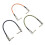 3 Stück Nylon- und Metallgeflechtete Gitarren-Patchkabel 1