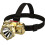 LED-Stirnlampe Mini 1200mAh 18650 USB Schwarz/Gold 2