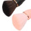 2er-Set schräger Konturenpinsel – Schwarz Pink 8