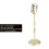 Altmodisches Mikrofon Modell Gold 11,5 cm 33–41 cm 12