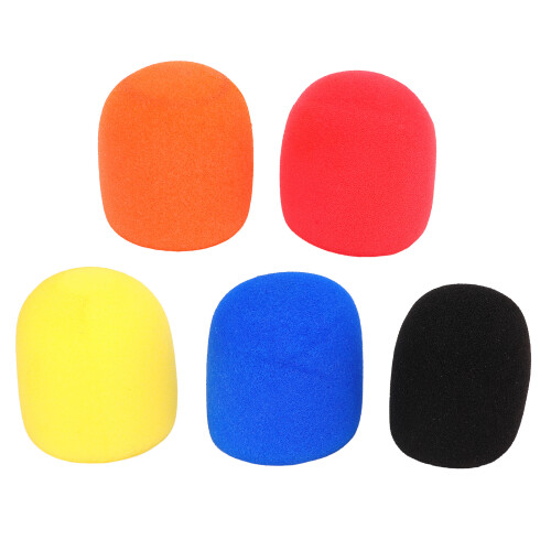 5 fundas de espuma para micrófono, 58x70mm, 40mm ID 1