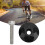 Headset-Top-Abdeckung 17 g 31,8 mm Schwarz mit Schraube 1