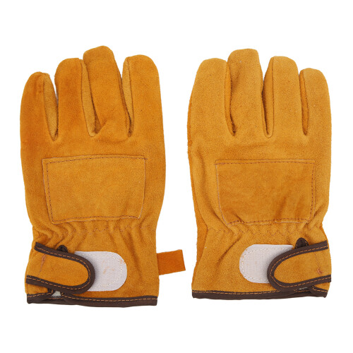 Hitzebeständige Handschuhe 250 kurze gelbe für BBQ 1