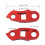 Rotes Aluminium-Umwerfer-Hänger-Verlängerung 19g 5