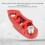 Rotes Aluminium-Umwerfer-Hänger-Verlängerung 19g 12