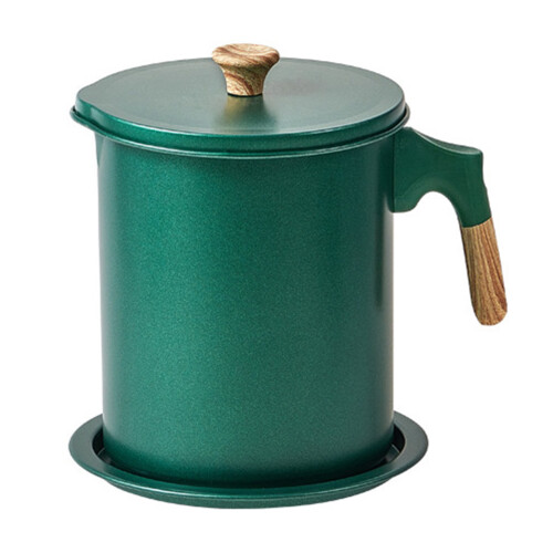 Olla coladora para aceite 1,4 L 13,5x17 cm Verde oscuro 1