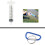 Blauer Outdoor-Wasserfilter-Strohhalm 120 g Tragbar 7