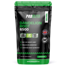 (120 Capsules) Dandelion Root Capsules 6500mg Extract 10:1 Vegan