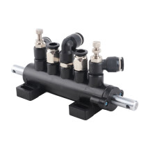 Pedal de válvula de aire para neumático de 5 vías, diámetro exterior 8 mm, agujero de 10 mm