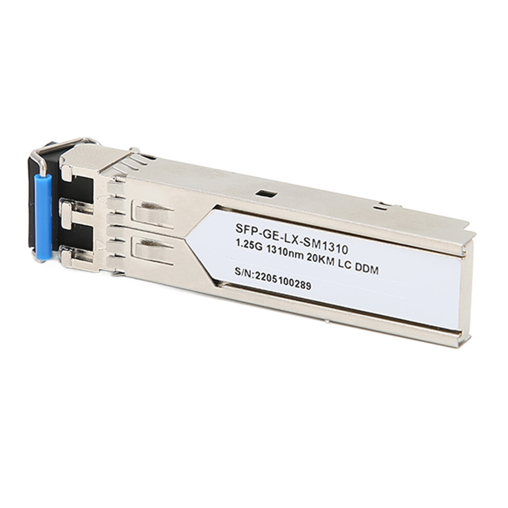 1.25G Sfp Transceiver 1310Nm Dual Fiber Single Mode 20Km Transmission Distance Support Ddm For Internet Cards Router 8421321139903