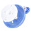 Pinguinförmige blaue Shaved-Ice-Maschine ABS 31cm H 7