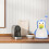 Pinguinförmige blaue Shaved-Ice-Maschine ABS 31cm H 5
