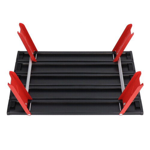 Mini tragbarer Aluminium-Camping-Tisch 40,5  29  13 cm 2