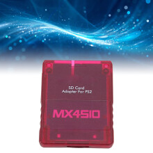MX4SIO SIO2SD PS2 FAT Kartenadapter Schwarz ABS