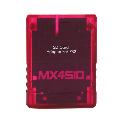 MX4SIO SIO2SD PS2 FAT Kartenadapter Schwarz ABS 1