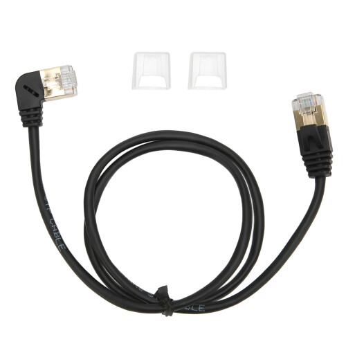 CAT8 0,6 m vergoldet 3,8 mm RJ45 männlich-männlich 1