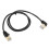 CAT8 0,6 m vergoldet 3,8 mm RJ45 männlich-männlich 16