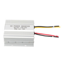 Arrancador de coche DC 12V-24V 360W, 15A, Aluminio plateado