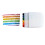 Regenbogen-Gesichtswachsblock 6.3*3.8*1 cm Öko 8