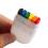 Regenbogen-Gesichtswachsblock 6.3*3.8*1 cm Öko 1