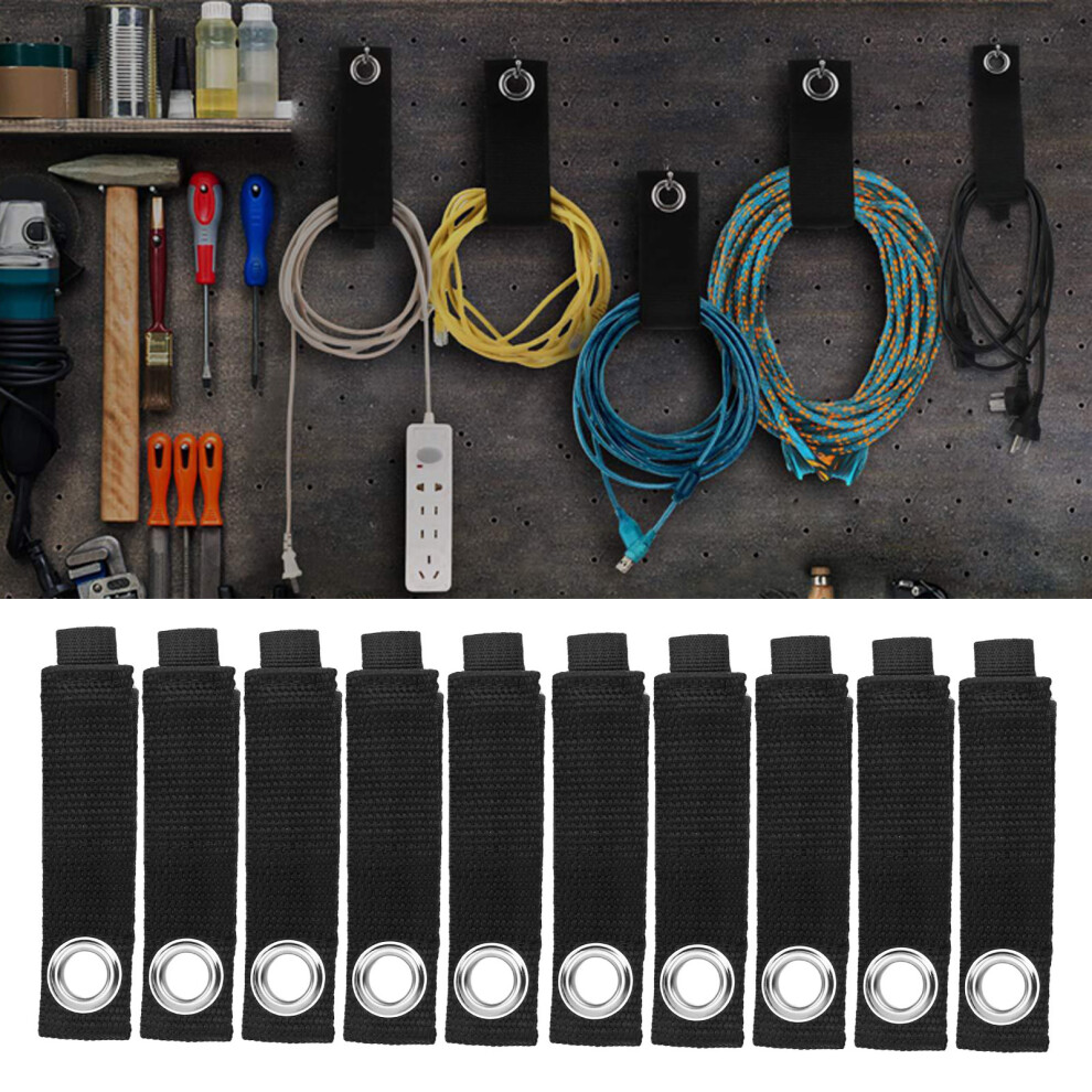 10 Pcs Storage Straps Hook Loop Extension Cord Storage Holder Organizer Wrap Keeper S 4951321142022