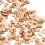 1000 piezas confeti de corazones MDF 1,2 cm natural 10