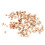 1000 piezas confeti de corazones MDF 1,2 cm natural 4