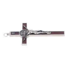 Jesus Christus Kruzifix aus Metall - 1 Stück, Größe S
