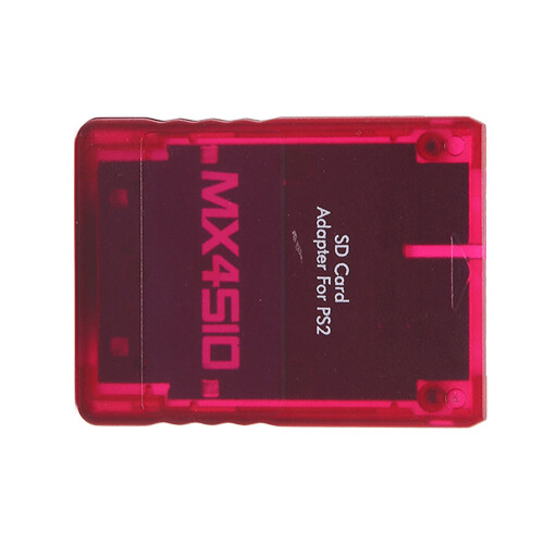 PS2 rote Speicherkartenadapter Plug-N-Play