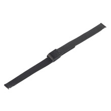 Edelstahl-Mesh-Uhrenarmband 0,39 Zoll Schwarz