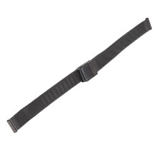 0,63 Zoll schwarzes Edelstahl-Mesh-Armband