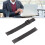 0,63 Zoll schwarzes Edelstahl-Mesh-Armband 15