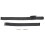 Edelstahl-Mesh-Uhrenarmband 0.31in Schwarz 2