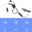 USB-Headset, Geräuschunterdrückung, einseitiges Headset, Mikrofon 11