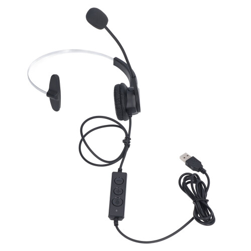 USB-Headset, Geräuschunterdrückung, einseitiges Headset, Mikrofon