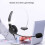 USB-Headset, Geräuschunterdrückung, einseitiges Headset, Mikrofon 6
