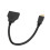 Divisor HDMI 1 entrada 2 salidas, Cable de 20 cm, Negro 6