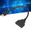 Divisor HDMI 1 entrada 2 salidas, Cable de 20 cm, Negro 16