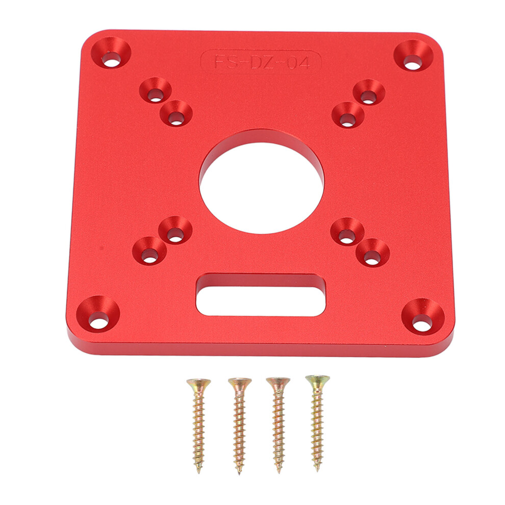 Router Table Insert Plate Universal Aluminum Trimming Machine Flip Board For Woodworking Bench 5061321149927