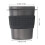58 mm Edelstahl-Dosierbecher für Kaffee 120 ml Schwarz 7