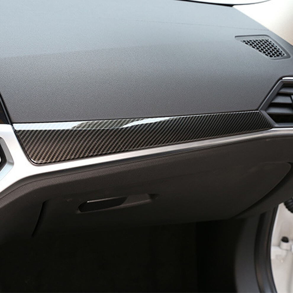 Center Console Dashboard Panel Cover Trim Strip Carbon Fiber Style For 3 Series Sedan G20 PreâLci 2020Â2022 9491321150955