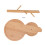 Holztablettstütze Log exquisit geformter Organizer 8