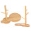 Holztablettstütze Log exquisit geformter Organizer 10