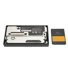 PS2 SATA-Netzwerkadapter & Free McBoot 16MB FMCB-Speicherkarte Combo NEU