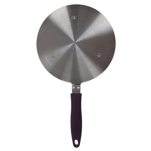 Induktionsadapterplatte - lila Griff - 21,5 cm 1