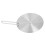 Placa difusora de calor de acero inoxidable 21,5 cm/8,46 in 15