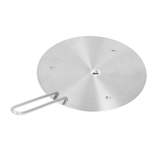 Placa difusora de calor de acero inoxidable 21,5 cm/8,46 in
