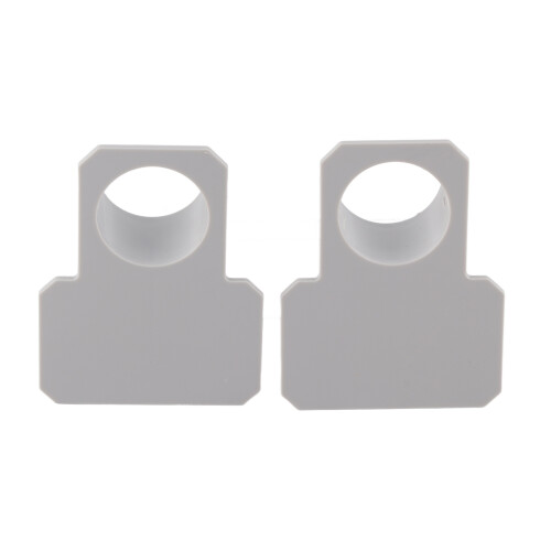 2 Stück Poolrohrhalter 10x8x3.8cm Blau/Grau 2