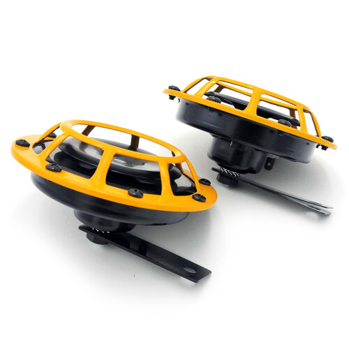 Doppelhorn-Set 125 mm 12 V Eisen 8 A 115 dB HighTone 2